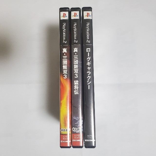 PlayStation2(プレイステーション2)のPS2 ゲームソフト 3本セット コーエー SIE エンタメ/ホビーのゲームソフト/ゲーム機本体(家庭用ゲームソフト)の商品写真