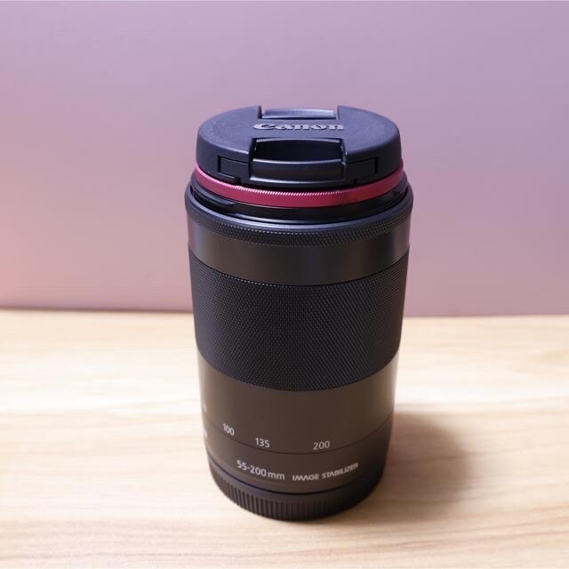 【美品】CANON EF-Mレンズ 55-200mmカメラ