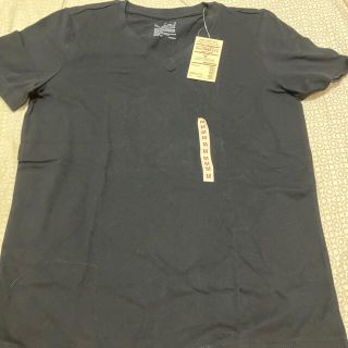 ムジルシリョウヒン(MUJI (無印良品))のmiooo様専用　無印良品　Vネック半袖Tシャツ　黒(Tシャツ(半袖/袖なし))