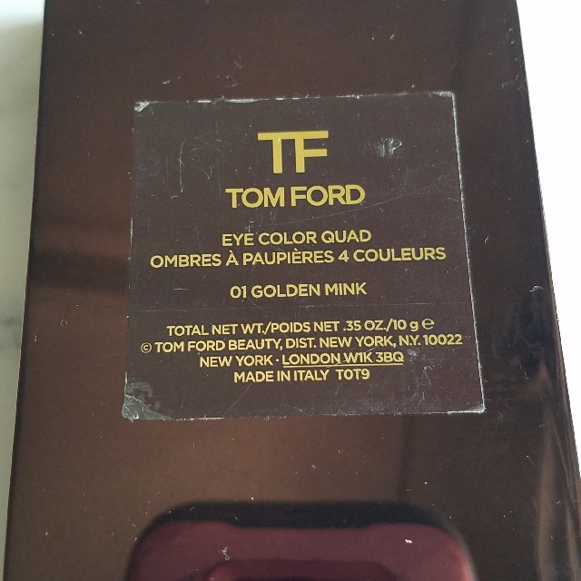 TOM FORD(トムフォード)のトムフォード アイカラークォード 01 ゴールデン ミンク コスメ/美容のベースメイク/化粧品(アイシャドウ)の商品写真