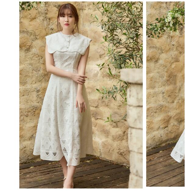 Saint Germain Lace Dressロングワンピース/マキシワンピース