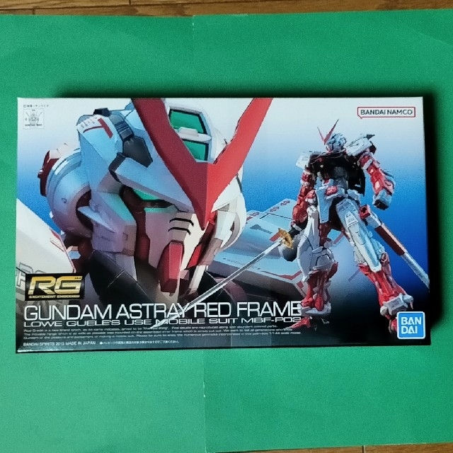 BANDAI(バンダイ)のRG   ガンダム  アストレイ  レッドフレイム エンタメ/ホビーのおもちゃ/ぬいぐるみ(模型/プラモデル)の商品写真