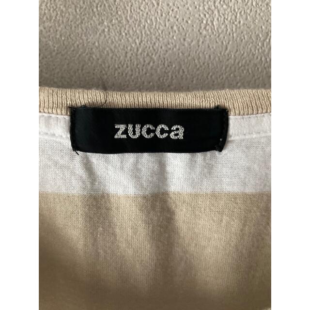 ZUCCa(ズッカ)のZUCCa ズッカ ボーダー カットアウト タンクトップ ノースリーブ レディースのトップス(タンクトップ)の商品写真