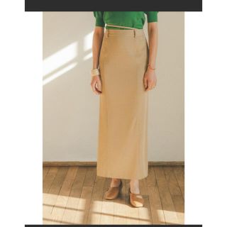 クラネ(CLANE)のLOW WAIST JERSEY SKIRT(ロングスカート)