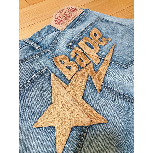 A BATHING APE - A BATHING APE アベイシングエイプ デニム ジーンズの