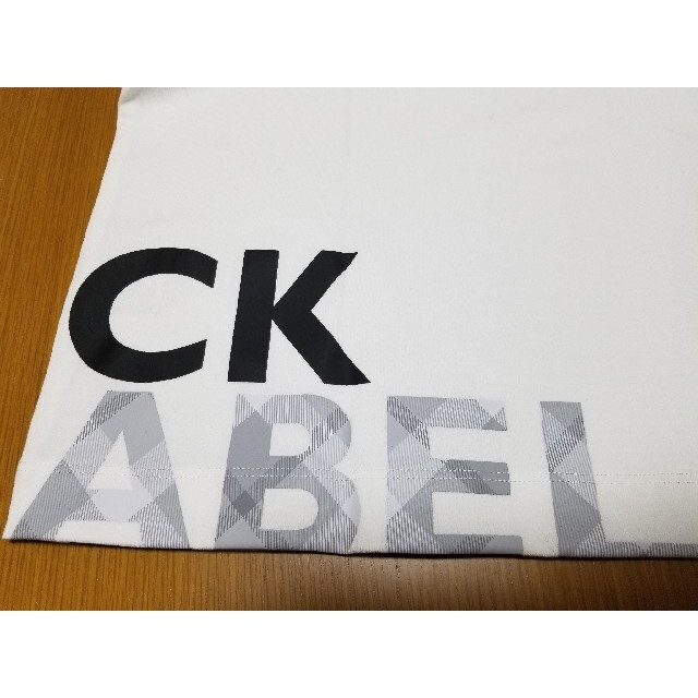 【新品】ブラックレーベルクレストブリッジ Tシャツ バーバリー ロゴ白 LL
