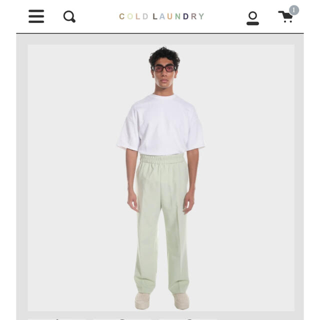 coldlaundry コールドランドリー　パンツ　グリーン