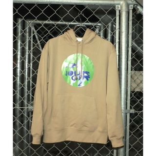 ボンジュールレコーズ(bonjour records)の【カーキ（36）】とんだ林蘭 * BG HOODIE(パーカー)