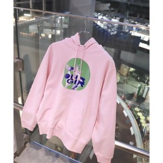 ボンジュールレコーズ(bonjour records)の【ピンク（63）】とんだ林蘭 * BG HOODIE(パーカー)