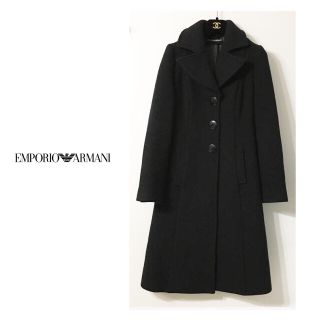 エンポリオアルマーニ(Emporio Armani)のエンポリオアルマーニ カシミヤウールコート★送料込(ロングコート)