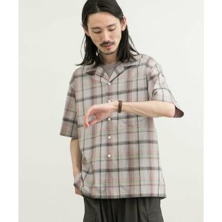 アーバンリサーチ(URBAN RESEARCH)の【RED】リラックスオープンカラーチェックシャツ(シャツ)