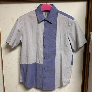 コムサイズム(COMME CA ISM)のCOMME CA ISM コムサイズム　メンズ 半袖シャツ　Lサイズ(Tシャツ/カットソー(半袖/袖なし))