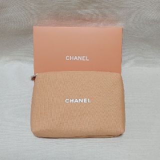 シャネル(CHANEL)のCHANEL シャネル ノベルティ  ポーチ オレンジ(ポーチ)