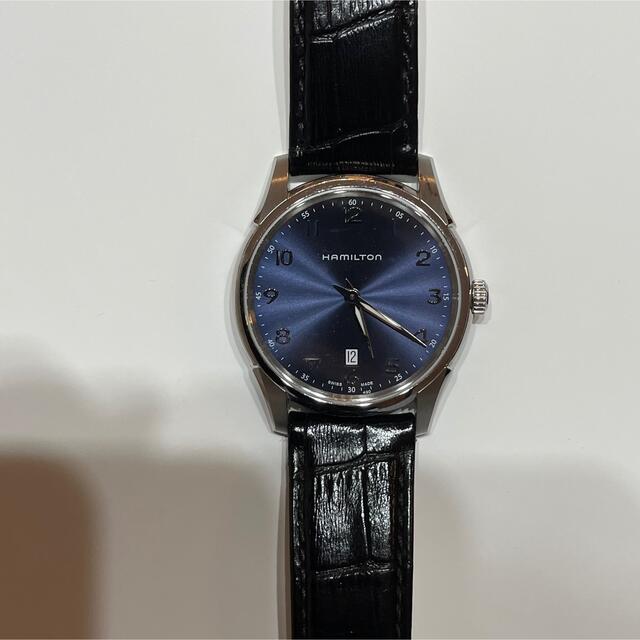 極美品】HAMILTON(ハミルトン)ジャズマスター シンライン ブルー