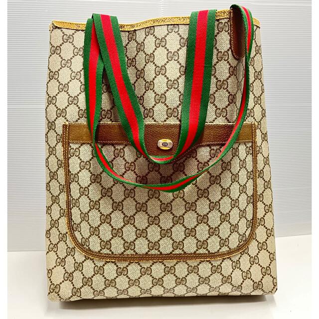 GUCCI トートバッグ シェリーライン GG柄 注目ブランド 9000円