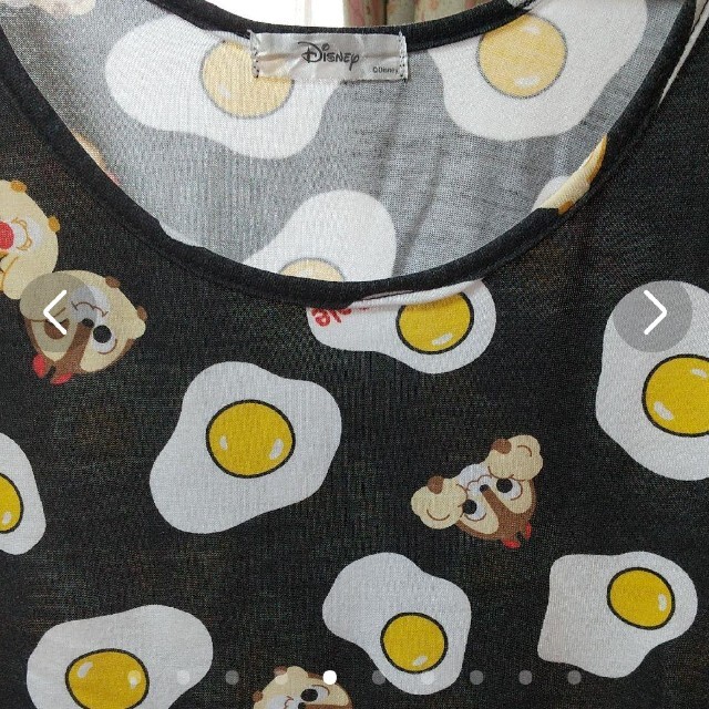 Disney(ディズニー)の＜2枚組＞ タンクトップ & ノースリーブ セット  M    チップ＆デール レディースのトップス(Tシャツ(半袖/袖なし))の商品写真