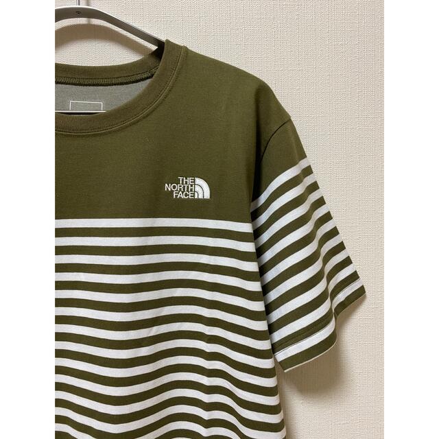 THE NORTH FACE(ザノースフェイス)の新品　THE ノースフェイス Tシャツ　ボーダー　Lサイズ メンズのトップス(Tシャツ/カットソー(半袖/袖なし))の商品写真