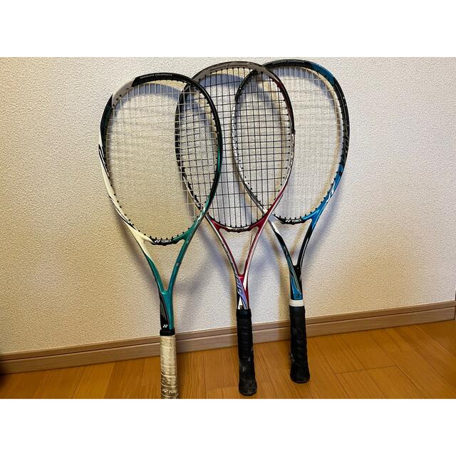 高質 軟式テニスラケット 3本セット teleacv.cl