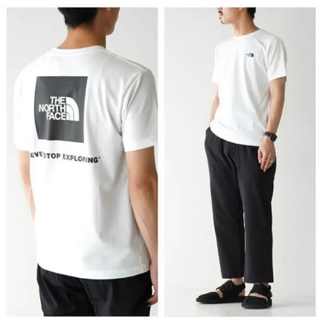 THE NORTH FACE(ザノースフェイス)のノースフェイス Tシャツ NT32144 ホワイト XLサイズ メンズのトップス(Tシャツ/カットソー(半袖/袖なし))の商品写真