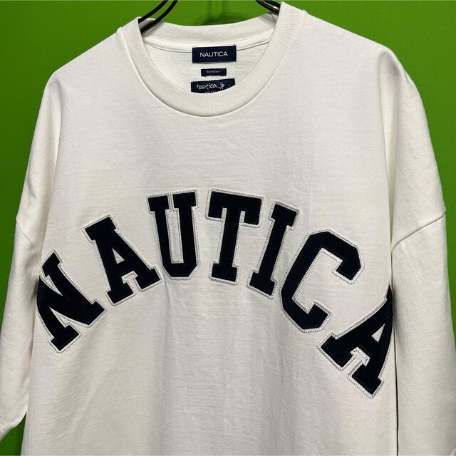 NAUTICA(ノーティカ)のNAUTICA Arch Logo S/S Tee “TOO HEAVY" メンズのトップス(Tシャツ/カットソー(半袖/袖なし))の商品写真