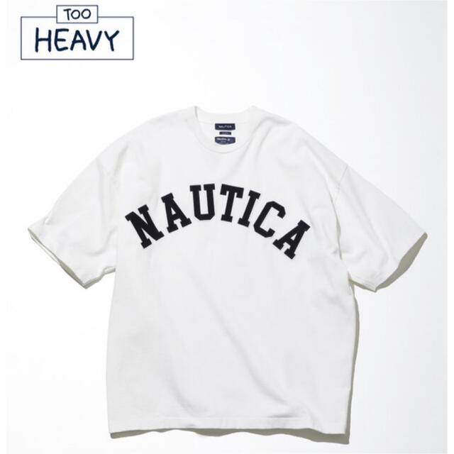 NAUTICA(ノーティカ)のNAUTICA Arch Logo S/S Tee “TOO HEAVY" メンズのトップス(Tシャツ/カットソー(半袖/袖なし))の商品写真