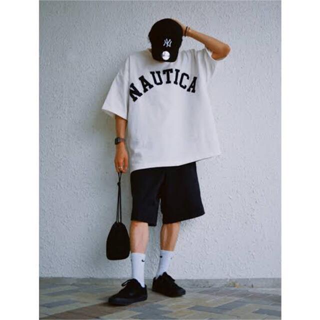 NAUTICA/ノーティカ Arch Logo Tee