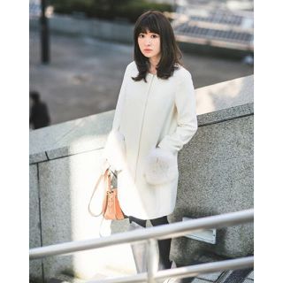 新品♡小嶋陽菜さん完売コート♡レッセパッセ、アプワイザーリッシェ、スナイデル