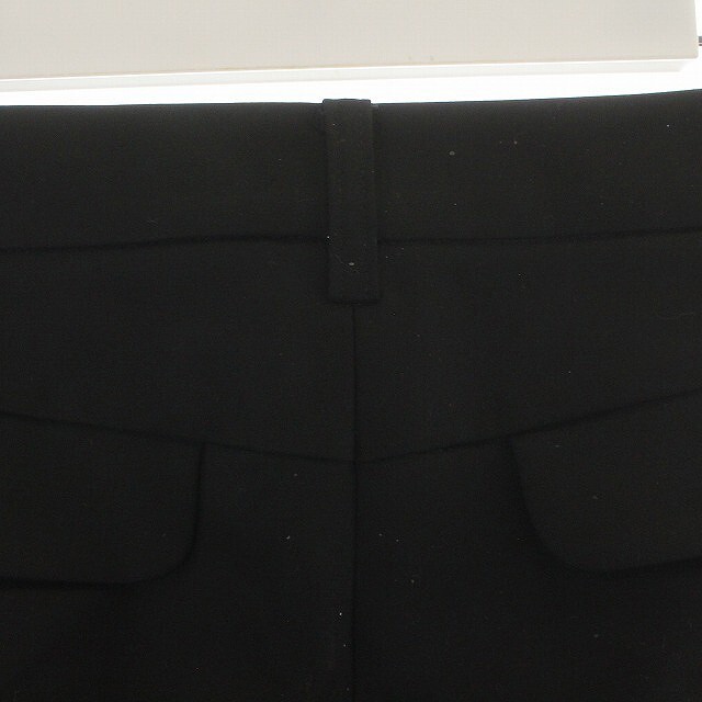 TO BE CHIC(トゥービーシック)のトゥービーシック パンツ スラックス リボン クロップド丈 36 S 黒 レディースのパンツ(その他)の商品写真