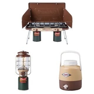 Coleman - コールマン ツーバーナー ランタン スチールベルトジャグ