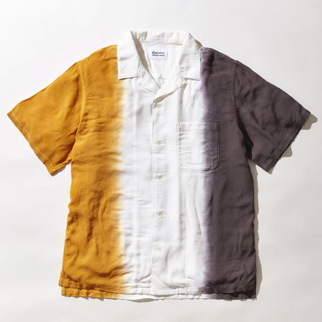 COMOLI - 「求」KUON レーヨン  オープンカラー　シャツ