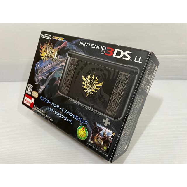 完品・液晶美品】ニンテンドー3DSLL モンスターハンター4 ゴアマガラ 本体-