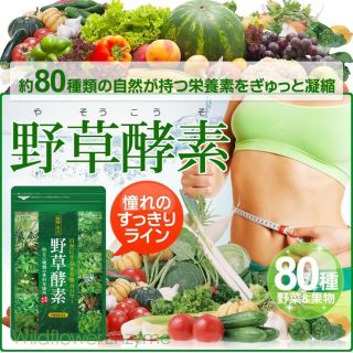 シードコムス 野草酵素 サプリメント 約6ヶ月分(ダイエット食品)