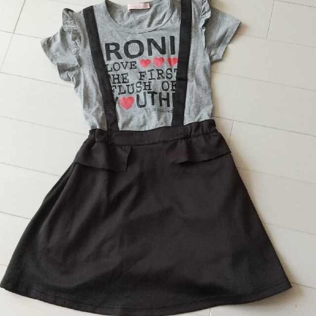 RONI(ロニィ)のセール!美品!RONI ロニィ ワンピース 145cm キッズ/ベビー/マタニティのキッズ服女の子用(90cm~)(ワンピース)の商品写真