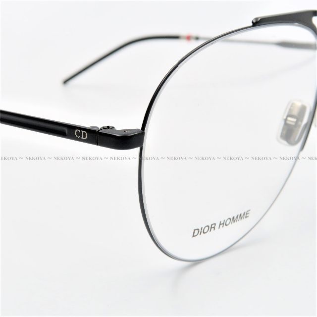 DIOR HOMME(ディオールオム)のDIOR HOMME　DIOR0231 003　メガネ フレーム ブラック メンズのファッション小物(サングラス/メガネ)の商品写真