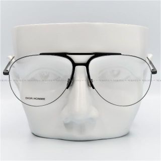 DIOR HOMME - DIOR HOMME DIOR0231 003 メガネ フレーム ブラックの ...