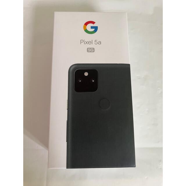 Google pixel 5a 5G 新品　ソフトバンク版スマートフォン/携帯電話