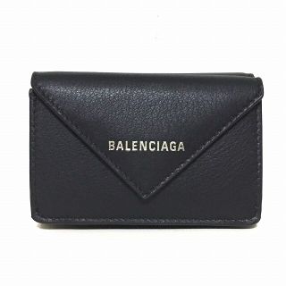 バレンシアガ(Balenciaga)のバレンシアガ 3つ折り財布美品  391446 黒(財布)