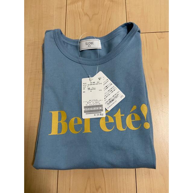 SLOBE IENA(スローブイエナ)のスローブイエナ　Bel ete ロゴTシャツ レディースのトップス(Tシャツ(半袖/袖なし))の商品写真