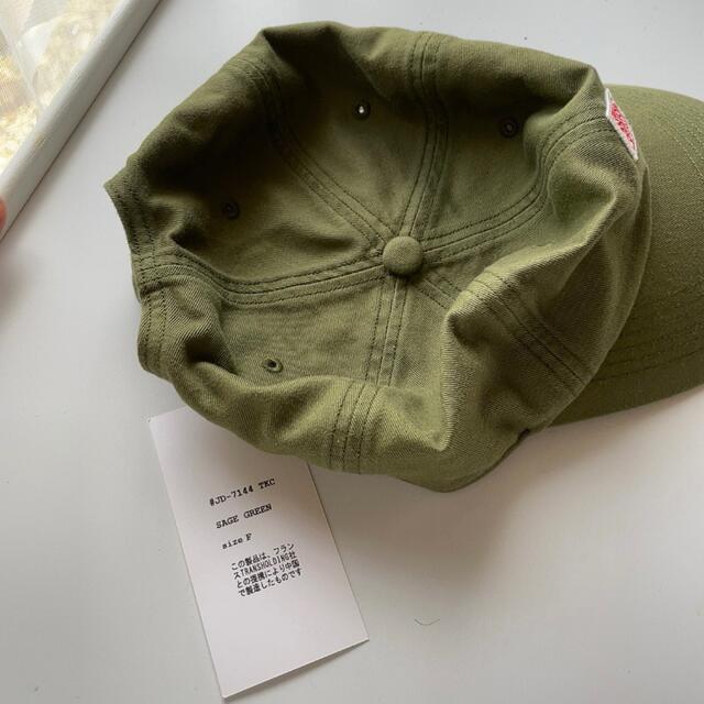 DANTON(ダントン)のDANTON コットンツイルキャップ SAGE GREEN レディースの帽子(キャップ)の商品写真