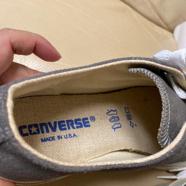 CONVERSE(コンバース)のCONVERSE  ヴィンテージ  ジャックパーセル  スエード アメリカ製 レディースの靴/シューズ(スニーカー)の商品写真