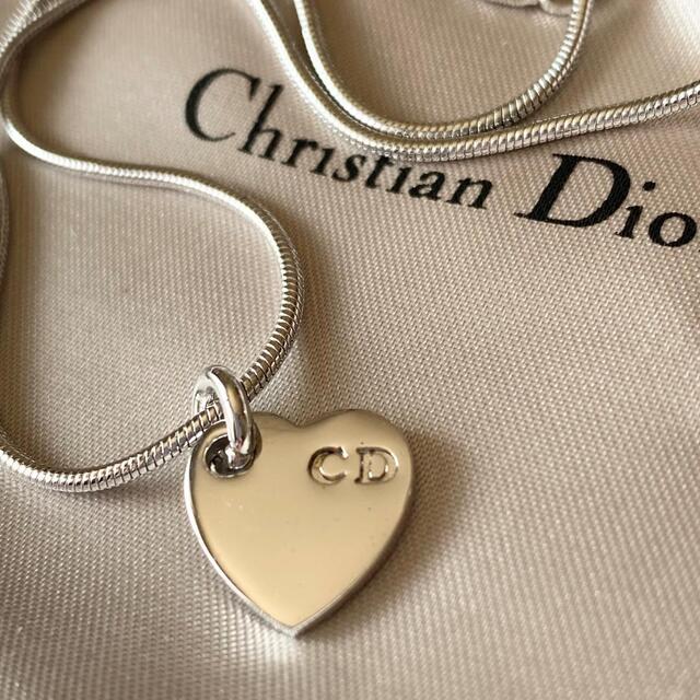 注目の Christian Dior ネックレス シルバー ハート asakusa.sub.jp