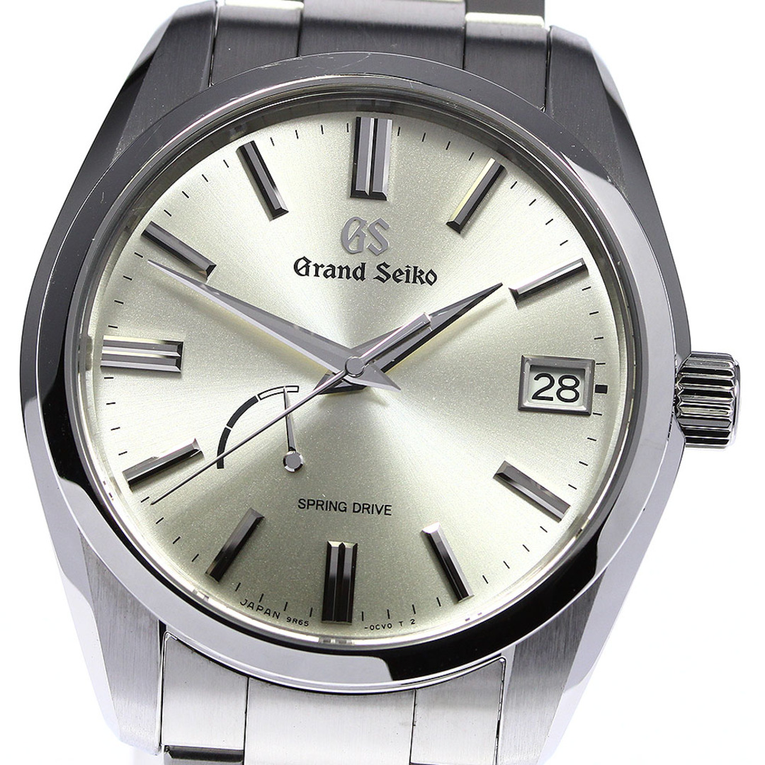 ☆極美品 【SEIKO】セイコー グランドセイコー パワーリザーブ SBGA437/9R65-0DY0 スプリングドライブ メンズ_679484【ev20】