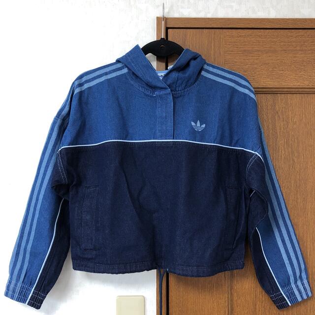 adidas(アディダス)の即決 新品 タグ付き adidas アディダス デニムパーカー レディースのトップス(パーカー)の商品写真