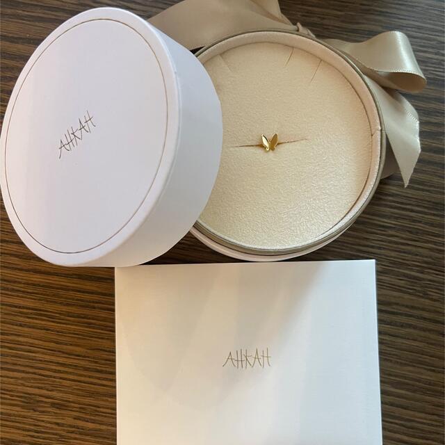 AHKAH(アーカー)のAHKAH アンパピヨンブリリアン ピアス 18Kイエローゴールド メンズのアクセサリー(ピアス(片耳用))の商品写真