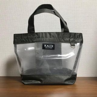 カルディ(KALDI)の【新品】カルディ夏のコーヒーバッグ(ダークグリーン)(トートバッグ)