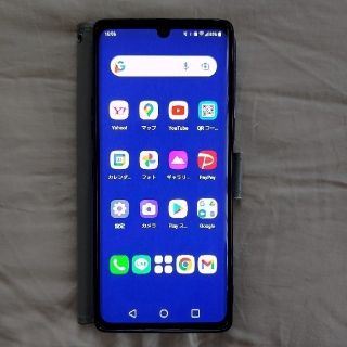 エルジーエレクトロニクス(LG Electronics)のLG VELVET  L-52A simフリー 美品 おまけ付き(スマートフォン本体)