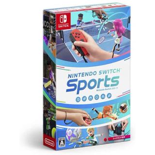 ニンテンドウ(任天堂)の新品未使用  Nintendo Switch Sports  レッグバンド付属(家庭用ゲームソフト)