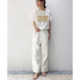 プラージュ(Plage)のplage white military パンツ(ワークパンツ/カーゴパンツ)