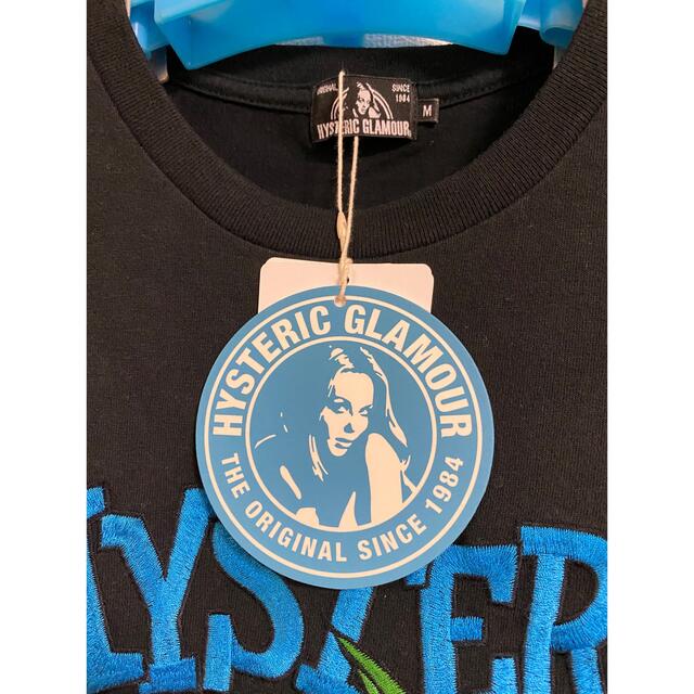 HYSTERIC GLAMOUR(ヒステリックグラマー)の新品　HYSTERIC GLAMOUR Tシャツ　黒 レディースのトップス(Tシャツ(半袖/袖なし))の商品写真