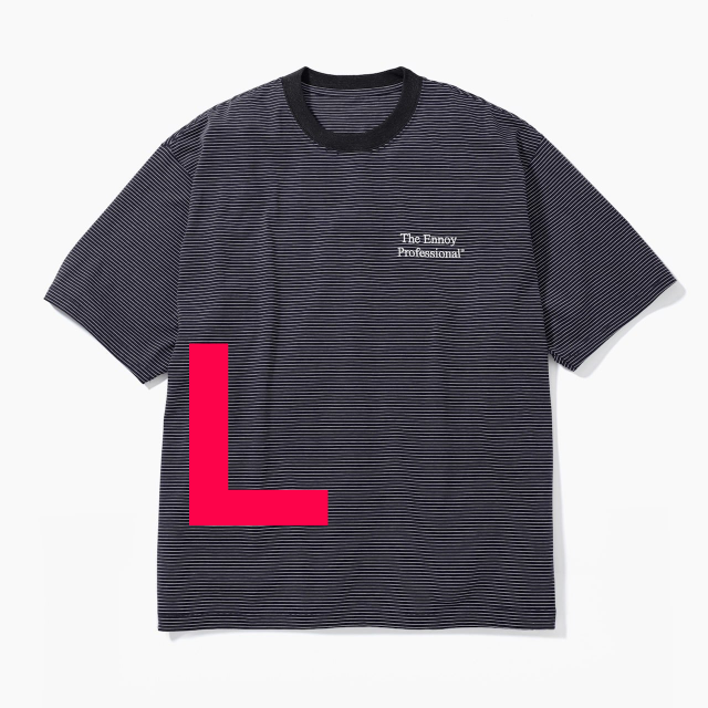 ennoy S/S Border T-Shirt Lサイズ新品未使用サイズ